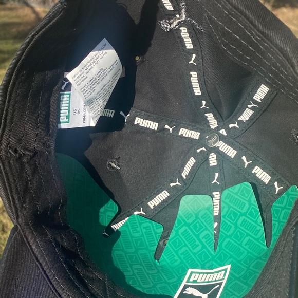 PUMA black hat with red emblem , NWT - Picture 7 of 12